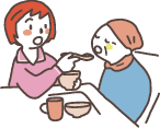 訪問介護のイラスト